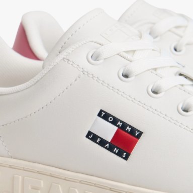 ZAPATILLAS MUJER TOMMY HILFIGER CASUALES BLANCO EN0EN027030LA  - 7