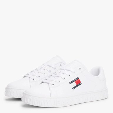 ZAPATILLAS MUJER TOMMY HILFIGER CASUALES BLANCO EN0EN02703YBS  - 2