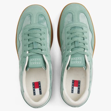 ZAPATILLAS MUJER TOMMY HILFIGER CASUALES VERDE EN0EN02863MA2  - 4