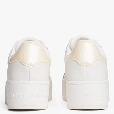 ZAPATILLAS MUJER TOMMY HILFIGER CASUALES BLANCO EN0EN02931YBL  - 5