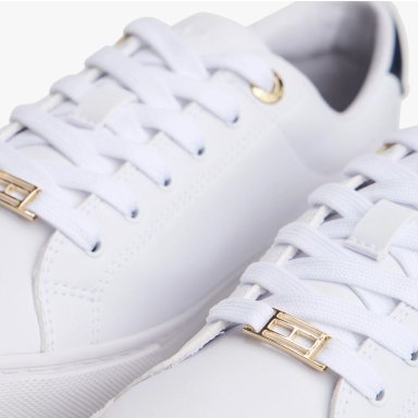 ZAPATILLAS MUJER TOMMY HILFIGER CASUALES BLANCO FW0FW08936YBR  - 6