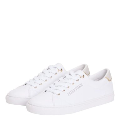 ZAPATILLAS MUJER TOMMY HILFIGER CASUALES BLANCO FW0FW08938YBR  - 2