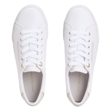 ZAPATILLAS MUJER TOMMY HILFIGER CASUALES BLANCO FW0FW08938YBR  - 4