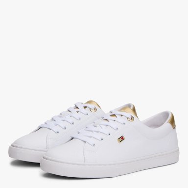 ZAPATILLAS MUJER TOMMY HILFIGER CASUALES BLANCO FW0FW08942YBR  - 2
