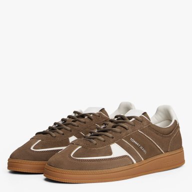 ZAPATILLAS MUJER TOMMY HILFIGER CASUALES CAFÉ EN0EN02838RBM  - 3