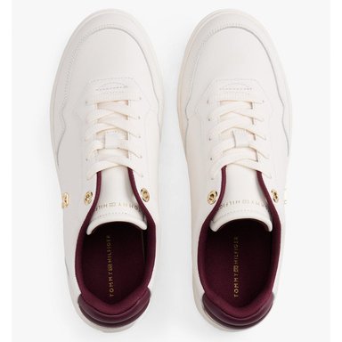 ZAPATILLAS MUJER TOMMY HILFIGER CASUALES BLANCO FW0FW08680YBH  - 4