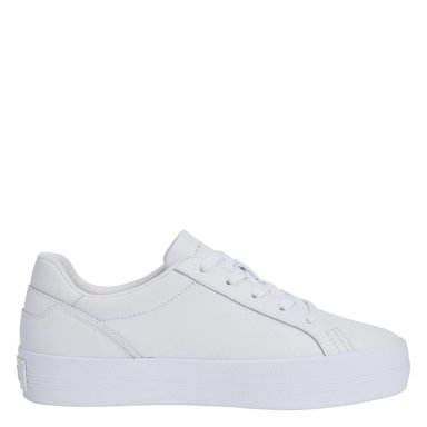 ZAPATILLAS MUJER TOMMY HILFIGER CASUALES BLANCO FW0FW09164YBS CUERO - 3