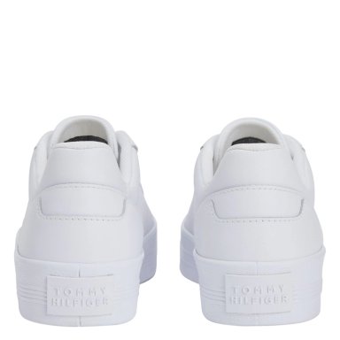 ZAPATILLAS MUJER TOMMY HILFIGER CASUALES BLANCO FW0FW09164YBS CUERO - 5
