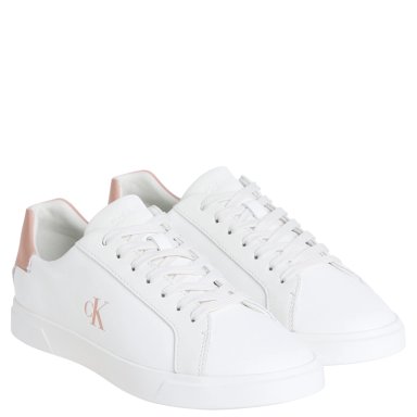 ZAPATILLAS MUJER CALVIN KLEIN CASUALES BLANCO HW0HW02823061  - 2