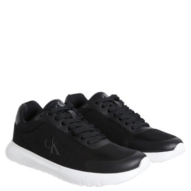ZAPATILLAS MUJER CALVIN KLEIN CASUALES NEGRO YW0YW017500GM  - 2