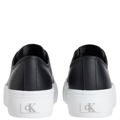 ZAPATILLAS MUJER CALVIN KLEIN CASUALES NEGRO YW0YW01932BEH  - 4