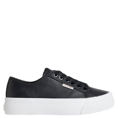 ZAPATILLAS MUJER CALVIN KLEIN CASUALES NEGRO YW0YW01932BEH  - 1