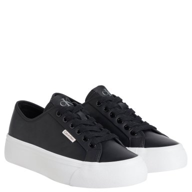 ZAPATILLAS MUJER CALVIN KLEIN CASUALES NEGRO YW0YW01932BEH  - 2