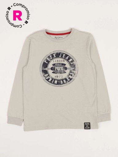 POLERA NIÑO PEPE JEANS  MANGA LARGA  - 1