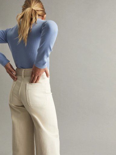 PANTALÓN NIÑA SFERA WIDELEG BÁSICO - 3