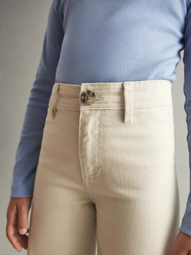 PANTALÓN NIÑA SFERA WIDELEG BÁSICO - 4