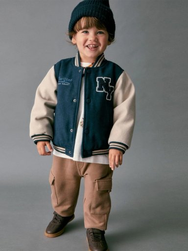 PANTALÓN DE BUZO NIÑO SFERA JOGGER CARGO - 2
