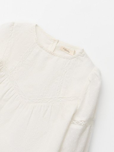 BLUSA NIÑA SFERA ALGODÓN MANGA LARGA - 2
