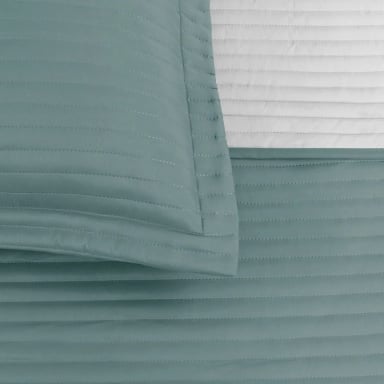 QUILT ANDES BICOLOR 2 PLAZAS VERDE - 3