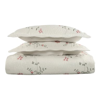 QUILT ANDES BORDADO TORONTO 1.5 PLAZAS ROSA - 3