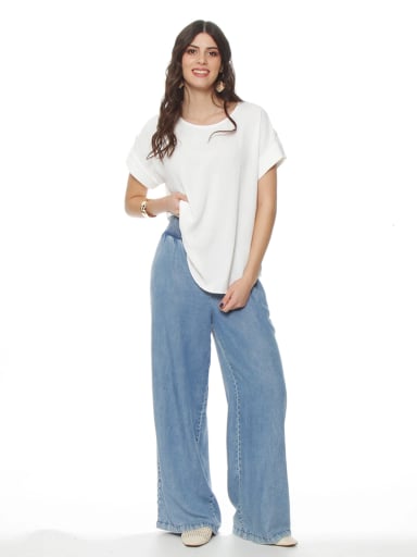 BLUSA MUJER WADO'S ECOTE REDONDO - 1