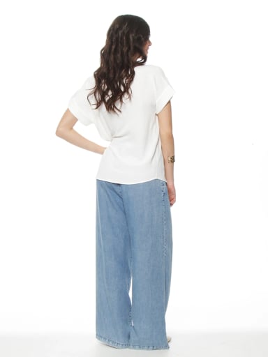 BLUSA MUJER WADO'S ECOTE REDONDO - 3