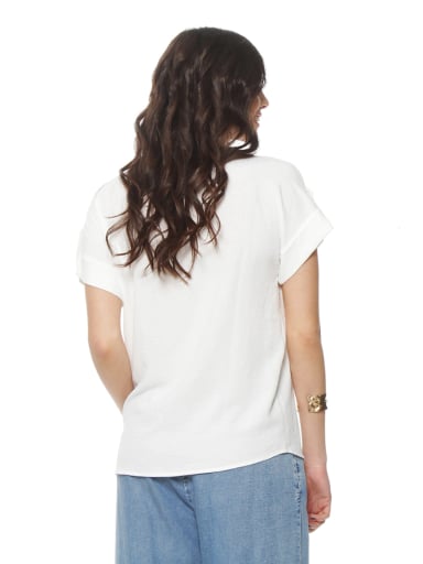BLUSA MUJER WADO'S ECOTE REDONDO - 4
