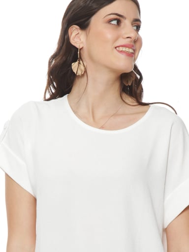 BLUSA MUJER WADO'S ECOTE REDONDO - 5