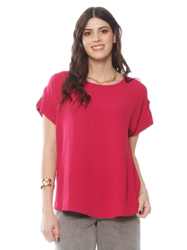 BLUSA MUJER WADO'S ECOTE REDONDO - 2