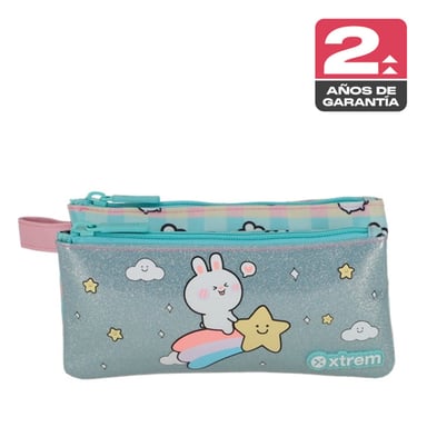 ESTUCHE XTREM TRINITY 6XT CONEJO MULTICOLOR - 1