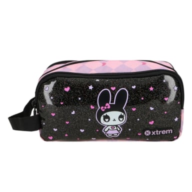 ESTUCHE XTREM UNIVERSITY+ 6XT GATO NEGRO/LILA - 2
