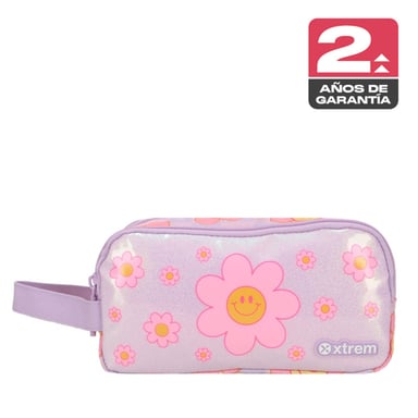 ESTUCHE XTREM UNIVERSITY+ 6XT FLORES LILA - 1