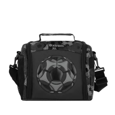 LONCHERA TÉRMICA XTREM BREAK 3.0 6XT FÚTBOL NEGRO - 2