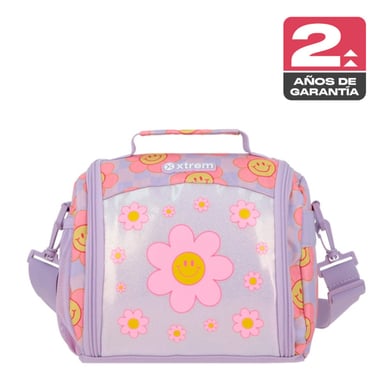 LONCHERA TÉRMICA XTREM BREAK 3.0 6XT FLORES LILA - 1