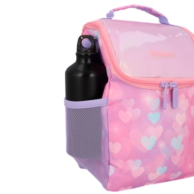 LONCHERA TÉRMICA XTREM FROSTER 6XT CORAZONES ROSADO - 8
