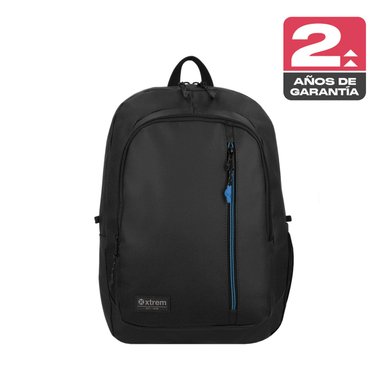 MOCHILA NOTEBOOK XTREM BRONX 2.0 6XT NEGRO/AZUL 16" - 1