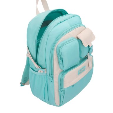 MOCHILA NOTEBOOK XTREM KIRA 6XT VERDE MENTA/BEIGE 15" - 5