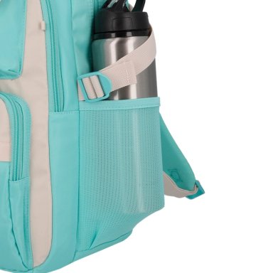 MOCHILA NOTEBOOK XTREM KIRA 6XT VERDE MENTA/BEIGE 15" - 7