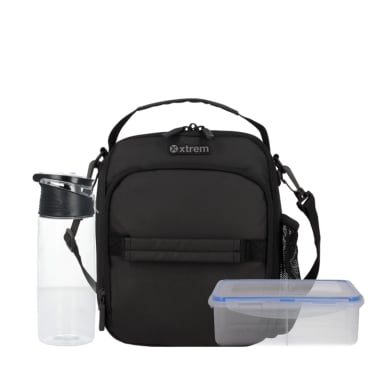 LONCHERA TÉRMICA XTREM LUNCH-PACK 6XT NEGRO - 2