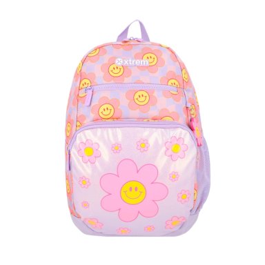 MOCHILA XTREM BOLT 6XT FLORES LILA - 2