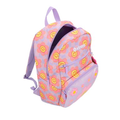 MOCHILA XTREM BOLT 6XT FLORES LILA - 5