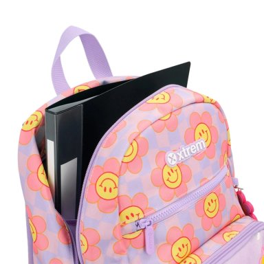 MOCHILA XTREM BOLT 6XT FLORES LILA - 8