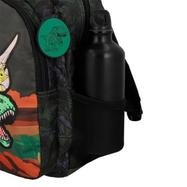 MOCHILA XTREM KINDER 6XT DINO VERDE OLIVA - 7