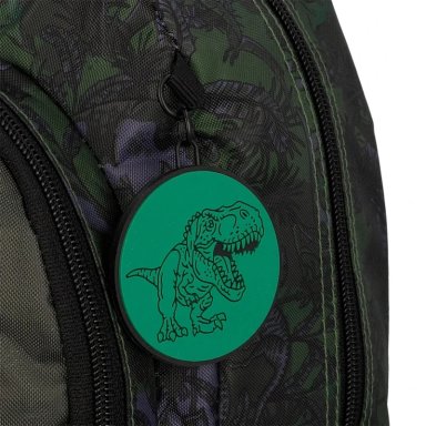 MOCHILA XTREM KINDER 6XT DINO VERDE OLIVA - 8