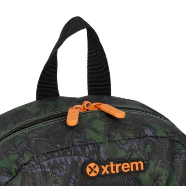MOCHILA XTREM KINDER 6XT DINO VERDE OLIVA - 9