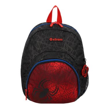 MOCHILA XTREM POWER 6XT SPIDER NEGRO/ROJO - 2