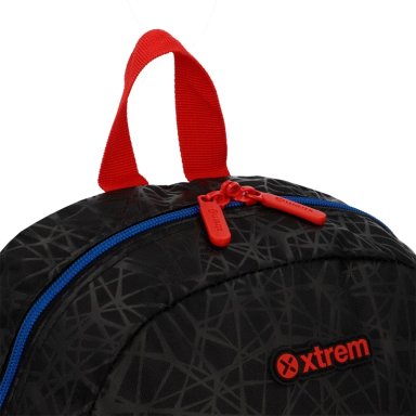 MOCHILA XTREM POWER 6XT SPIDER NEGRO/ROJO - 9
