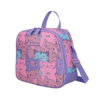 MINIPACK 6XT MOCHILA NIÑA XTREM GATOS LILA - 5