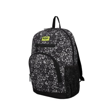 MULTIPACK 6XT MOCHILA NIÑO XTREM GRAFFITI PRINT NEGRO - 3