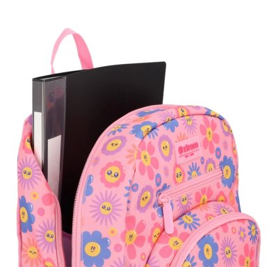 MULTIPACK 6XT MOCHILA NIÑA XTREM FLORES ROSADO - 5